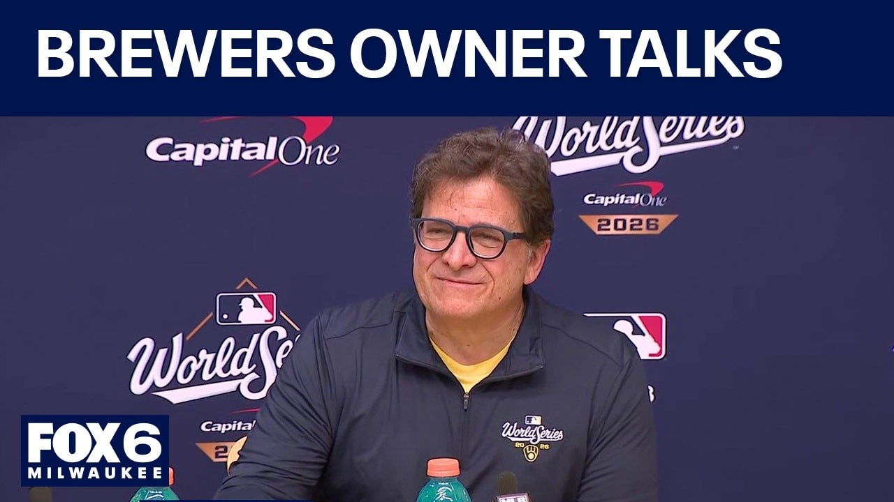 World Series: Brewers owner, general manager speak