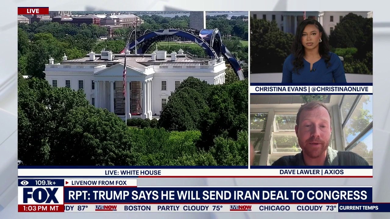 Trump to send Iran deal to Congress