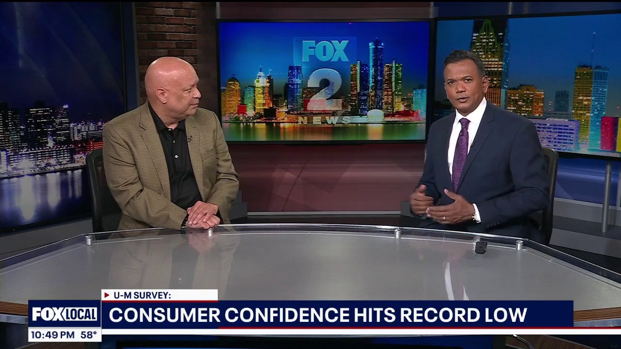 Consumer confidence hits record low, US survey says