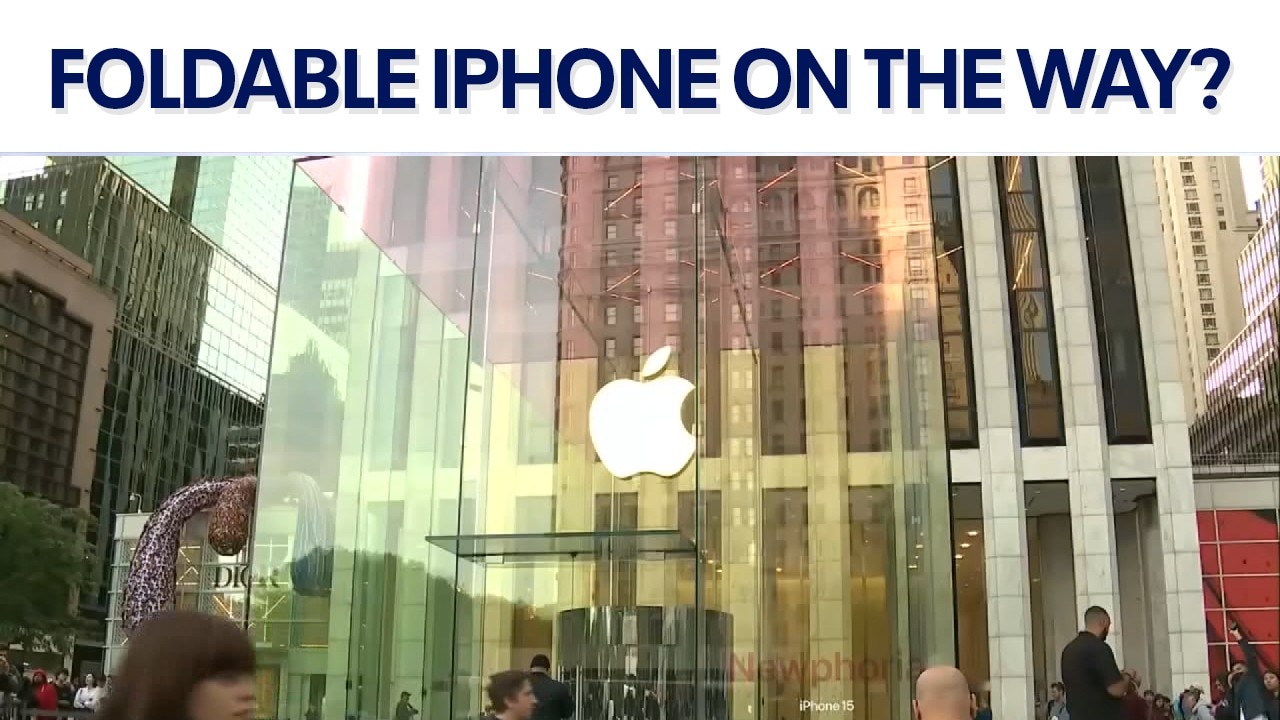 Are foldable iPhones on the way?