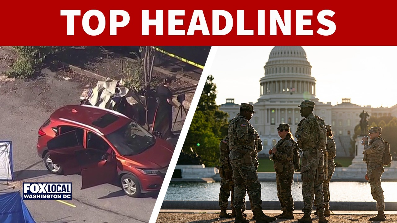 Police presence in Hyattsville; Court hears arguments over Natl. Guard in DC