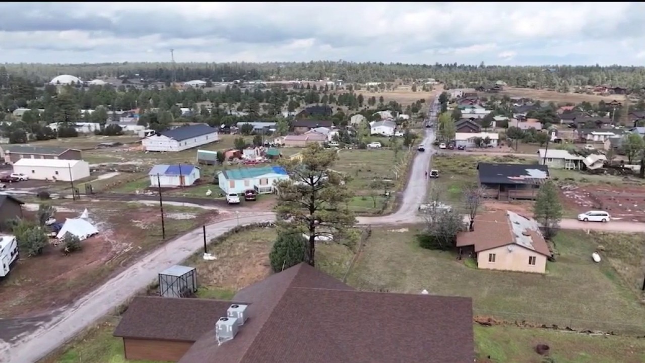Heber-Overgaard tornado confirmed as higher-end EF-1, NWS says