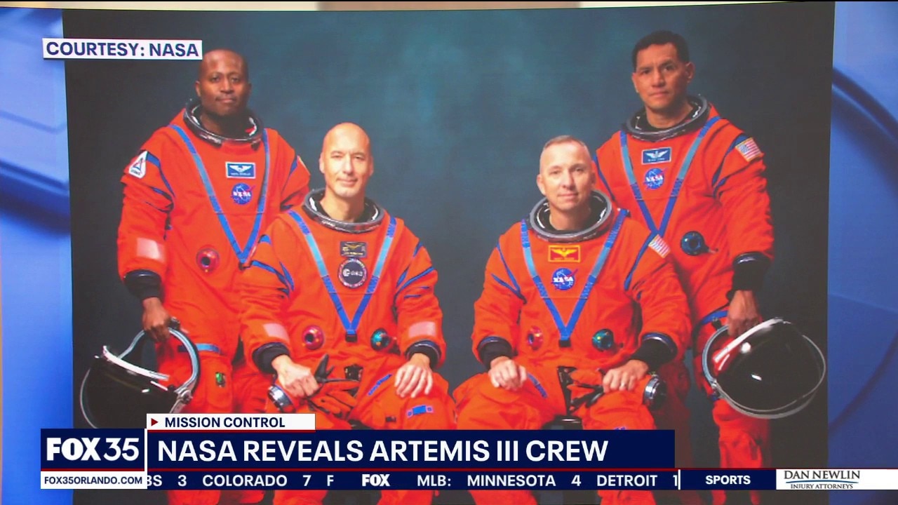 NASA announces crew for Artemis III mission