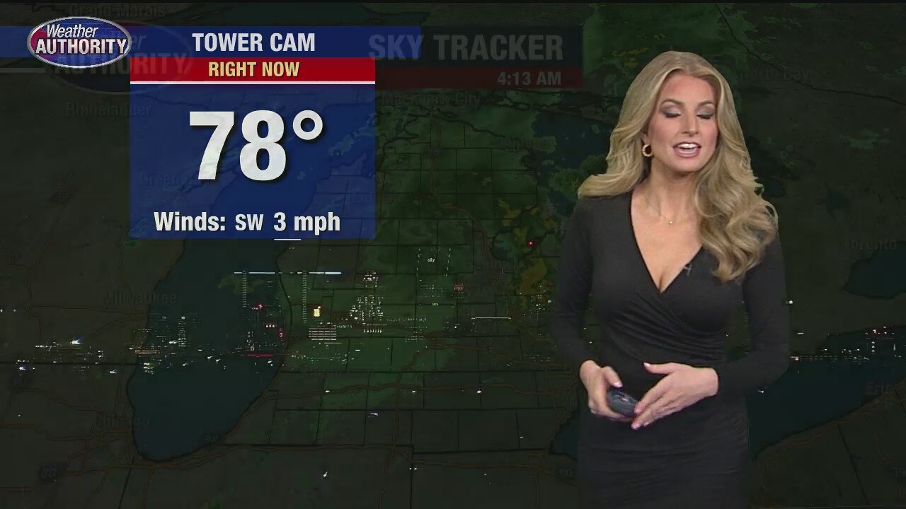 Sticky and damp Thursday