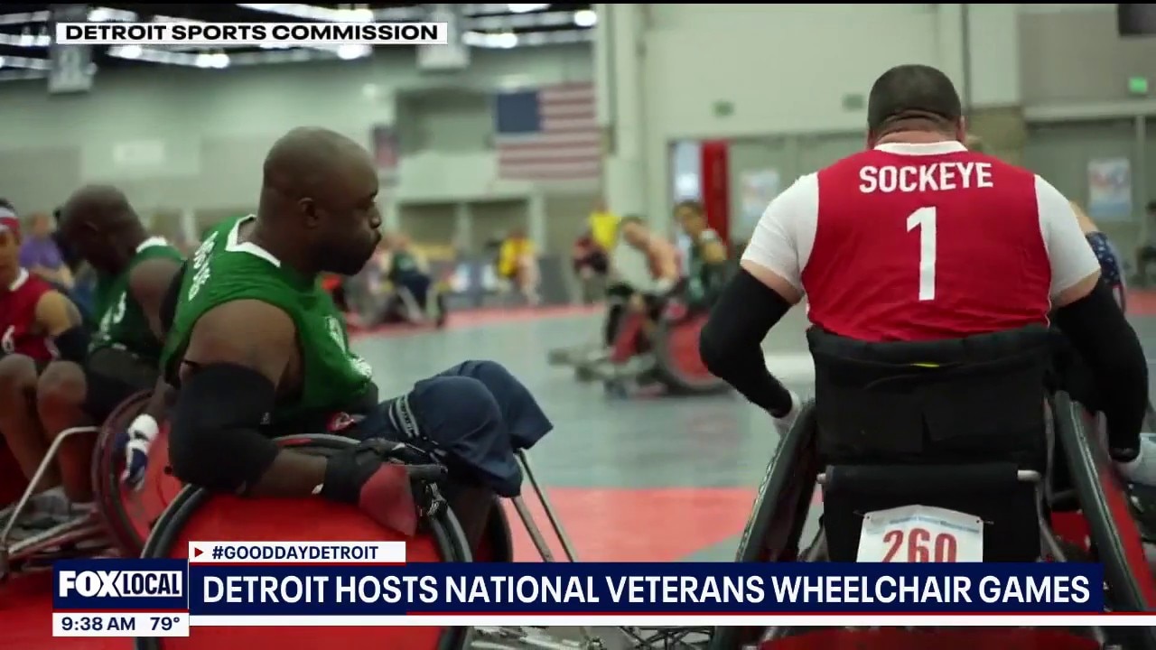 2026 National Veterans Wheelchair Games Kick Off in Detroit