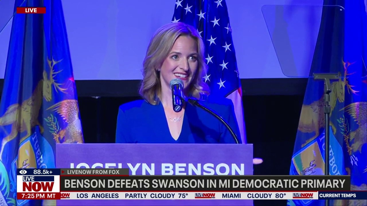 Jocelyn Benson wins Democratic primary for MI governor