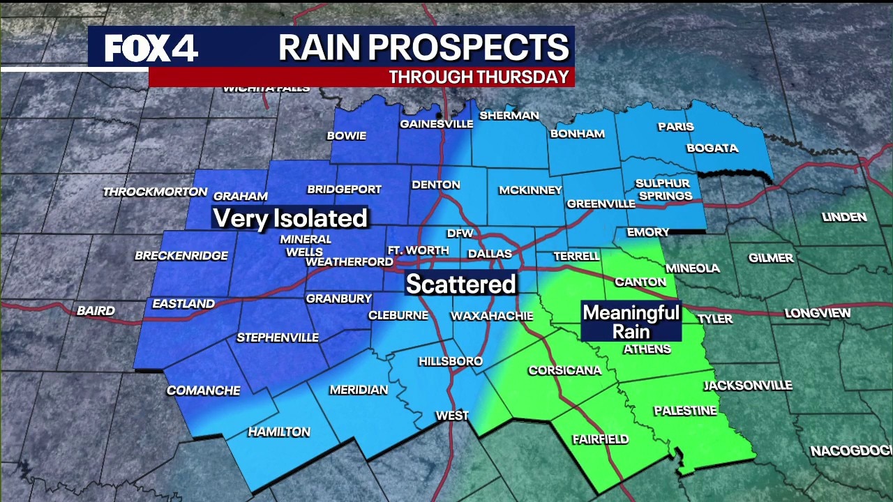 Dallas weather: September 1 overnight forecast