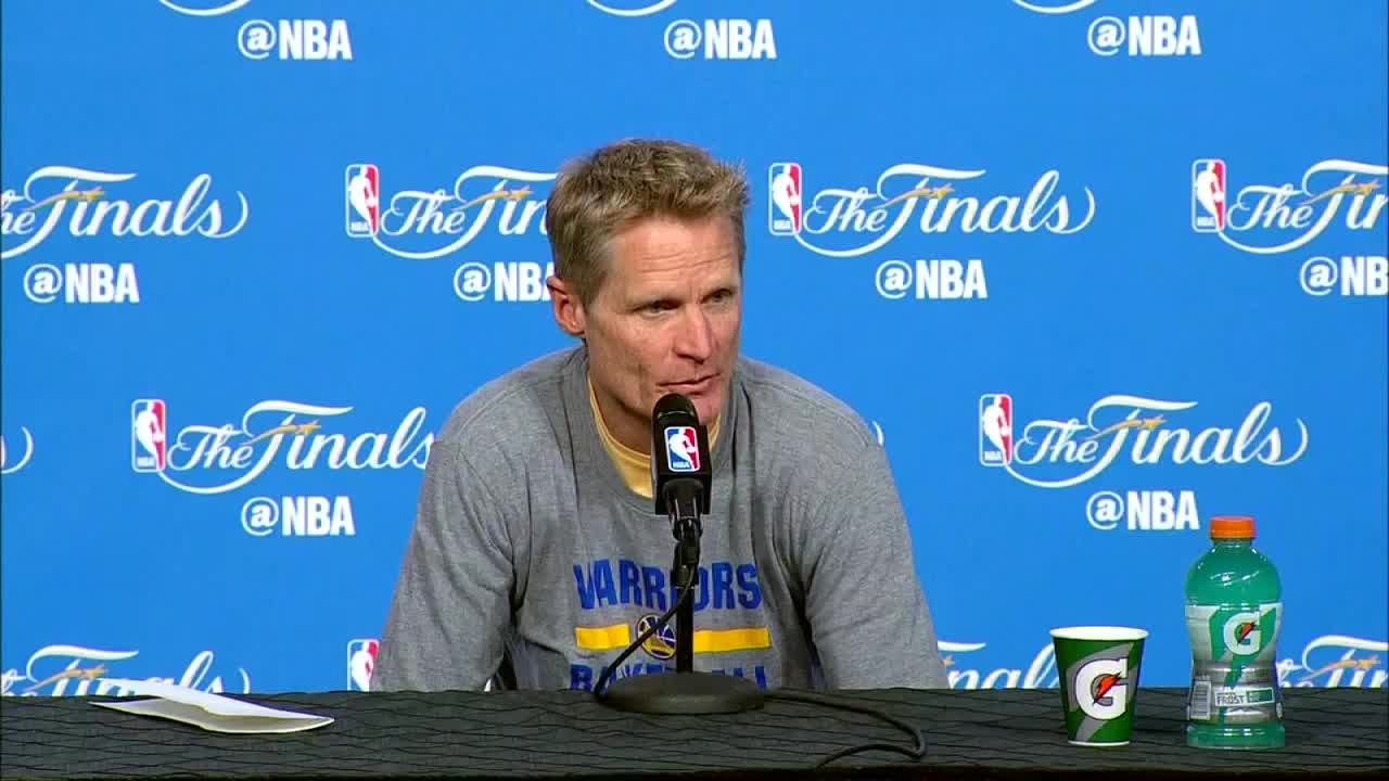 NBA FINALS: Warriors preview Game 3 in Cleveland against Cavs