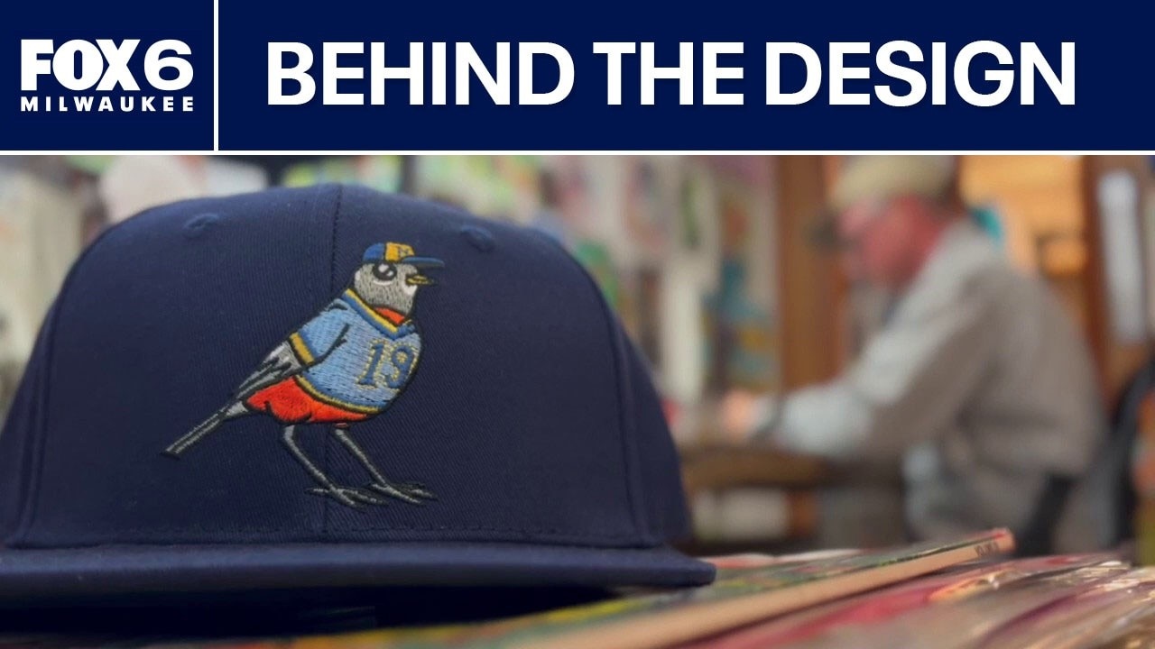 Milwaukee artist designs Brewers hat