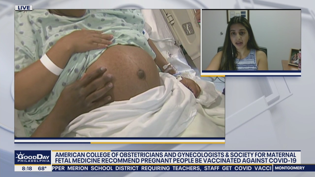 Doctors recommend pregnant women be vaccinated against COVID-19
