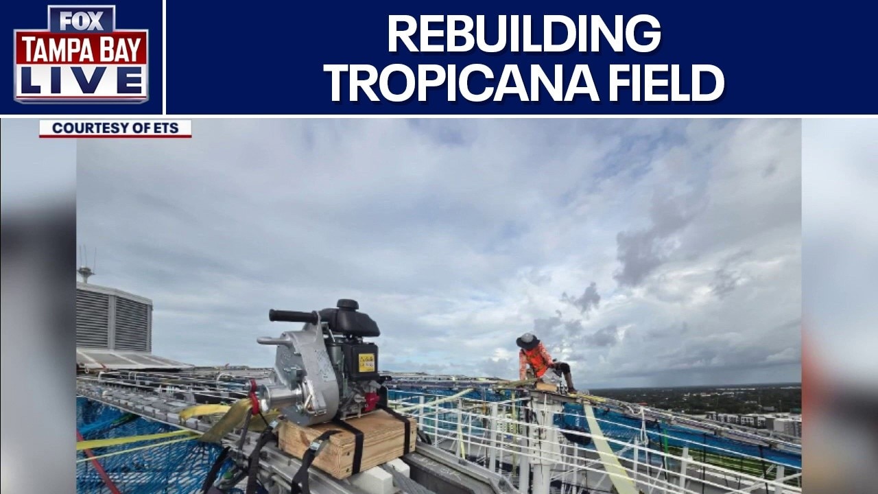 Behind the effort to rebuild Tropicana Field's roof