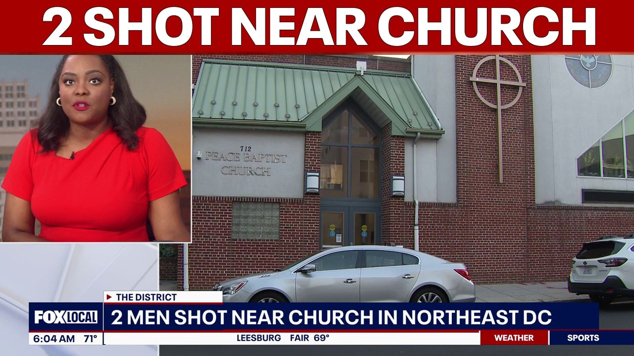2 men shot near church in DC | FOX 5 AT 6AM