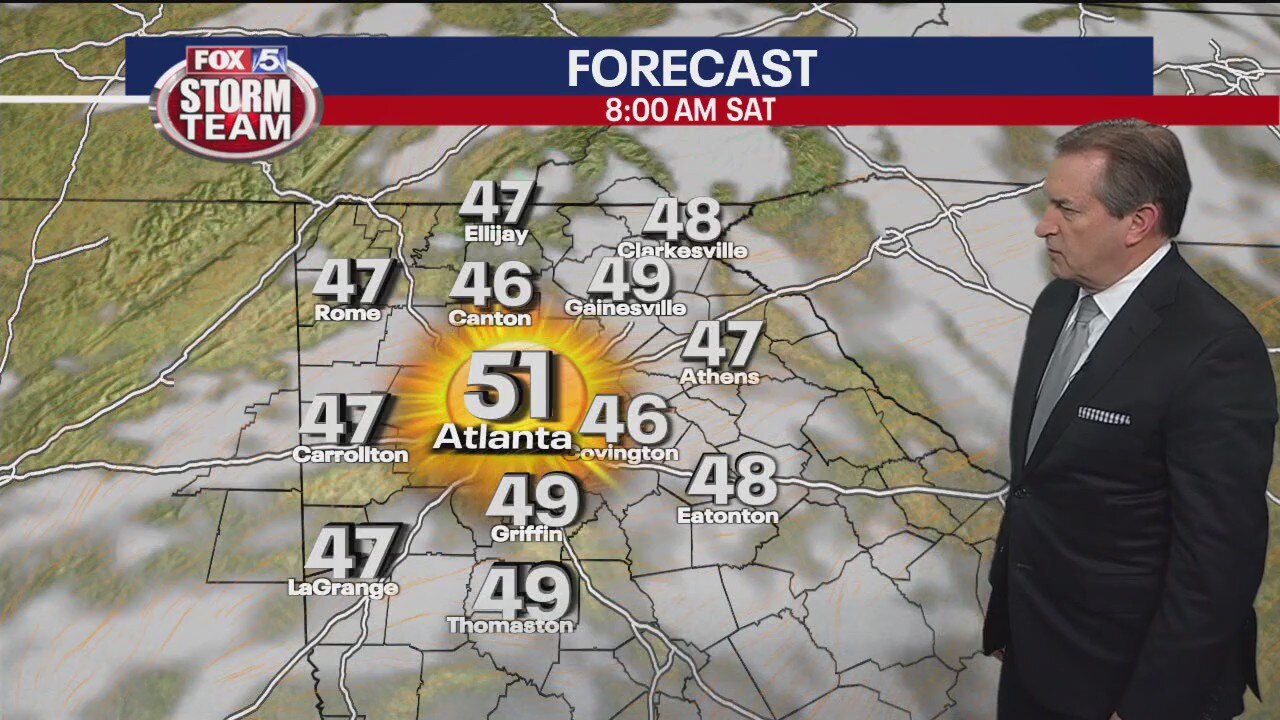 Thursday evening forecast