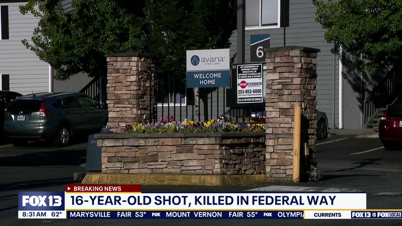 Teenager shot and killed in Federal Way, WA