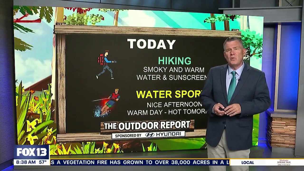Outdoor Report for Monday, August 24