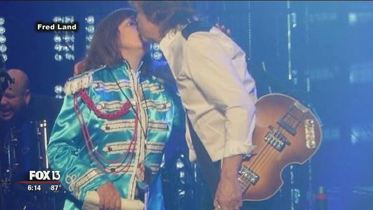 Joining McCartney onstage "feels like a dream"