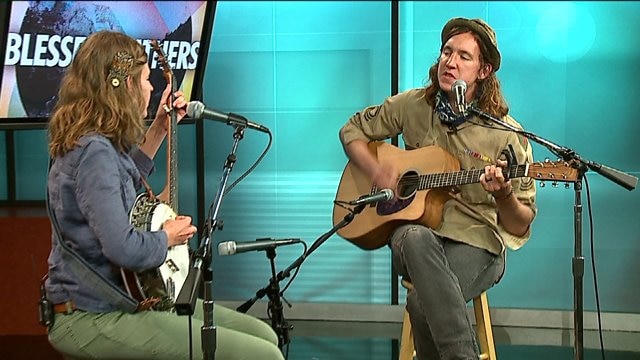 Blessed Feathers performs on Studio A