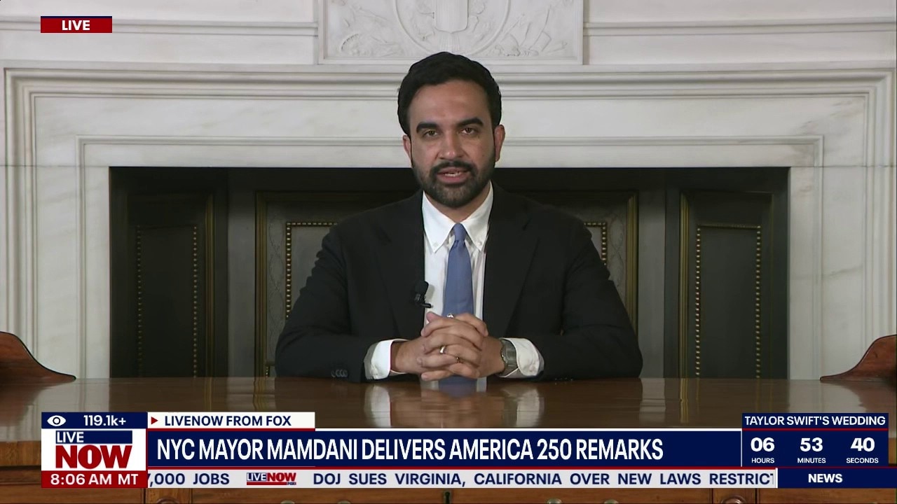 America 250: NYC Mayor Mamdani delivers speech