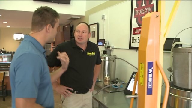 Chip checks out the brewing equipment use to make your own beer