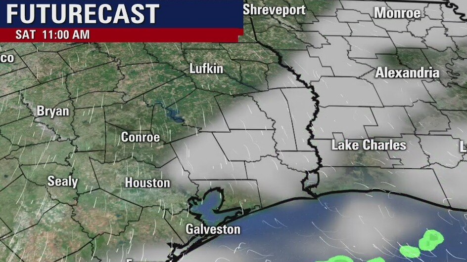 Saturday morning weather forecast