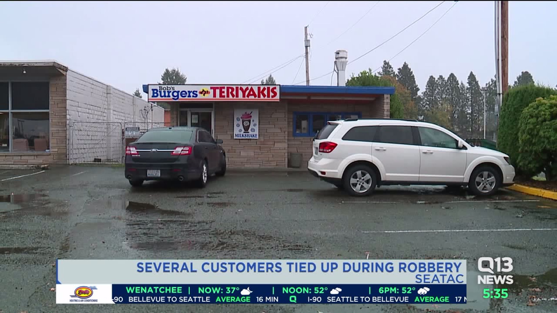 Suspects sought in takeover style armed robbery at SeaTac restaurant
