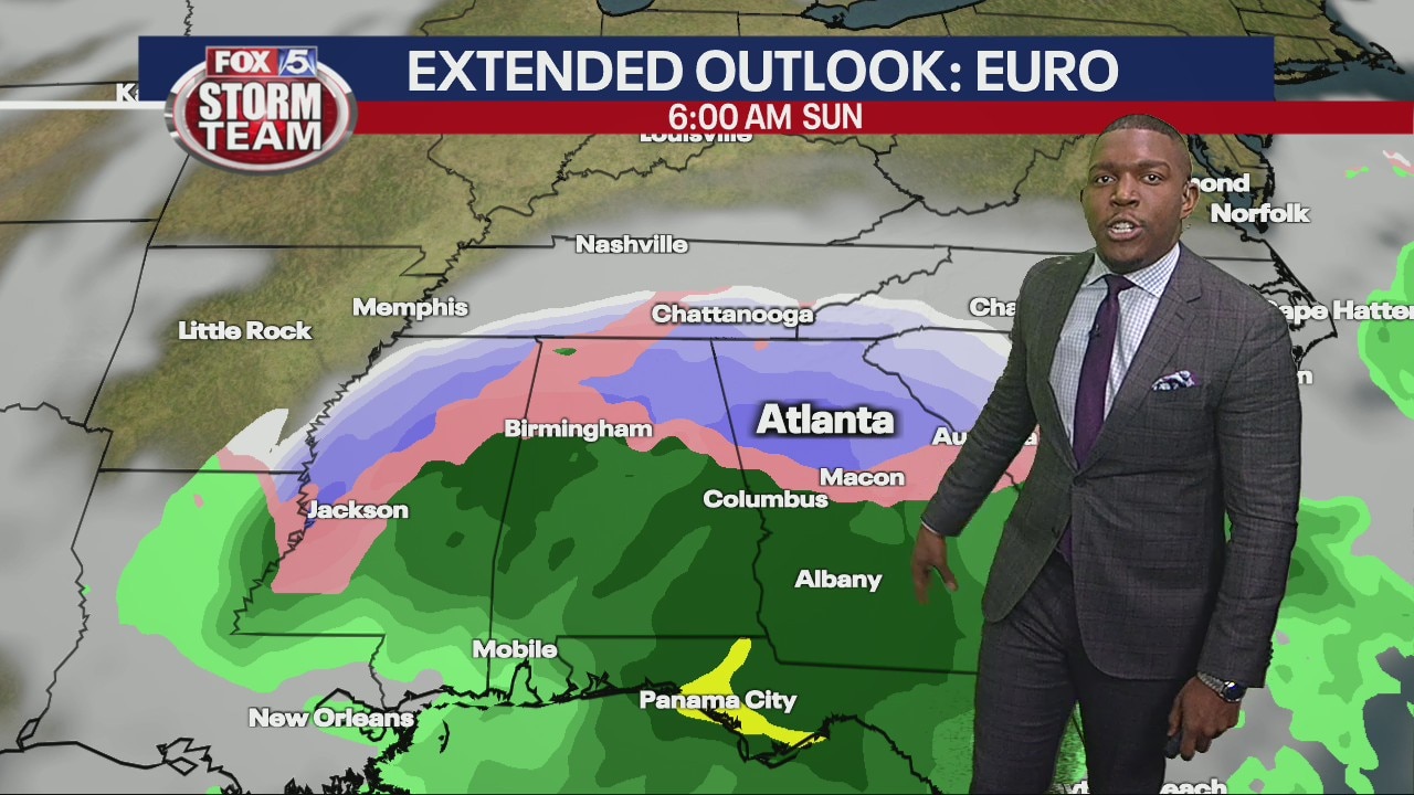 Examining the possibility for snow in metro Atlanta