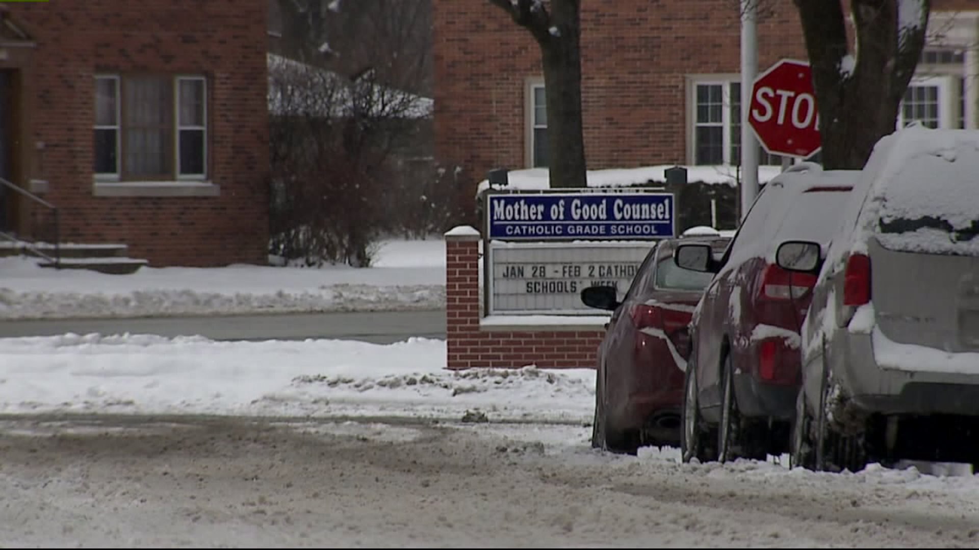School closing due to flu