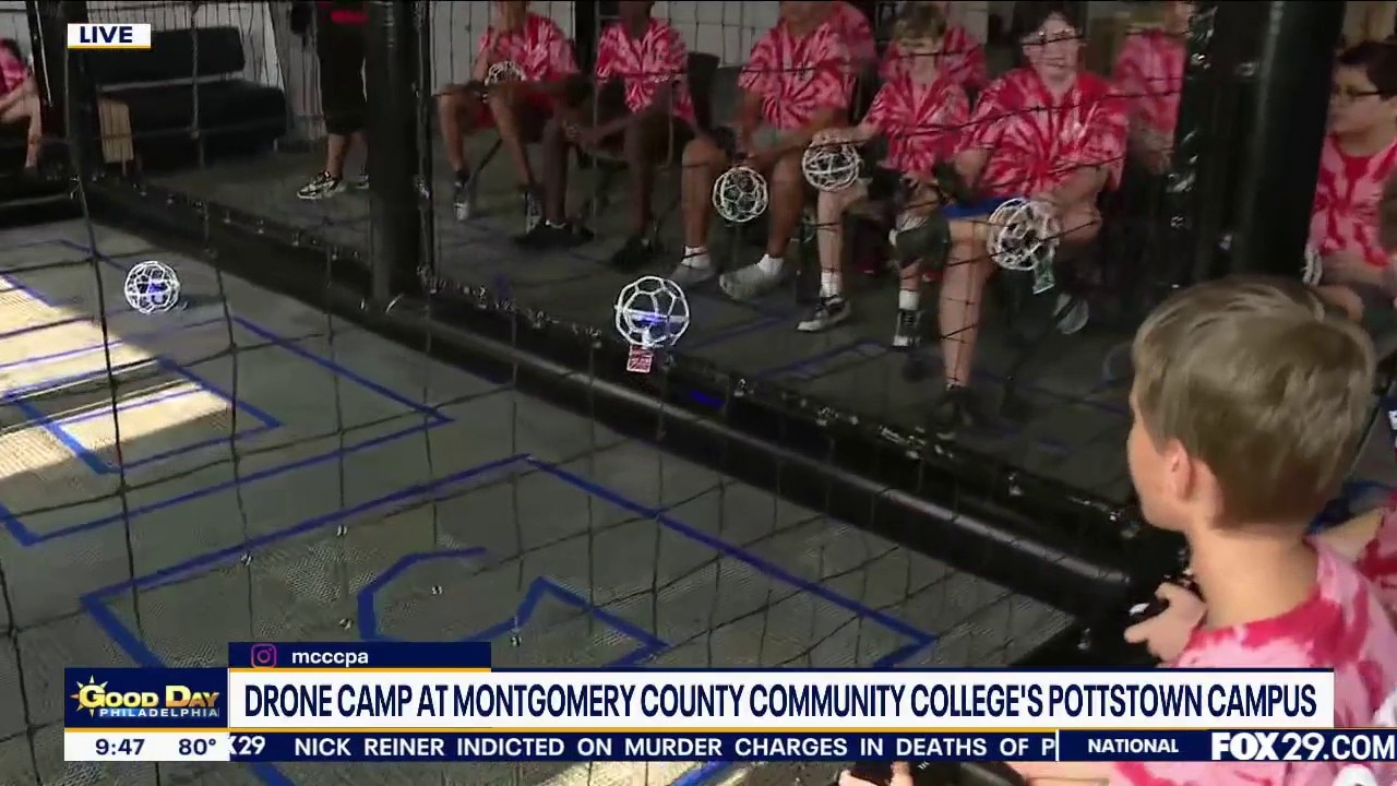 Drone Camp On College Campus