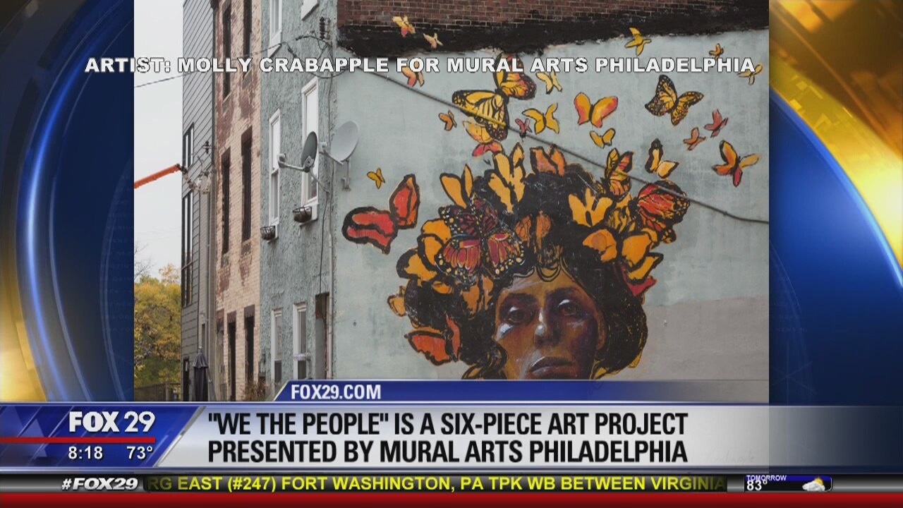 Philly Mural Arts program celebrates the American spirit while reflecting national concerns