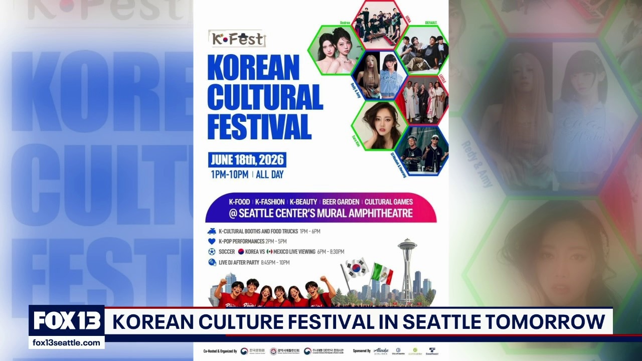 Korean culture festival in Seattle on Thursday