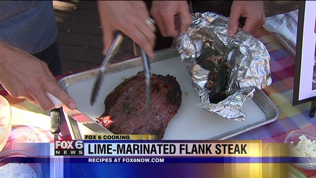 Hungry? Learn how to prepare Pacific Rim Grilled Steak & Lime-Marinated Flank Steak