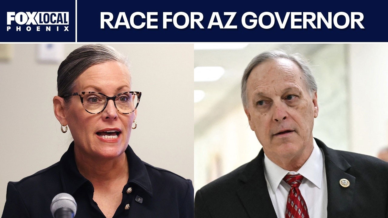 Katie Hobbs and Andy Biggs make final campaign push