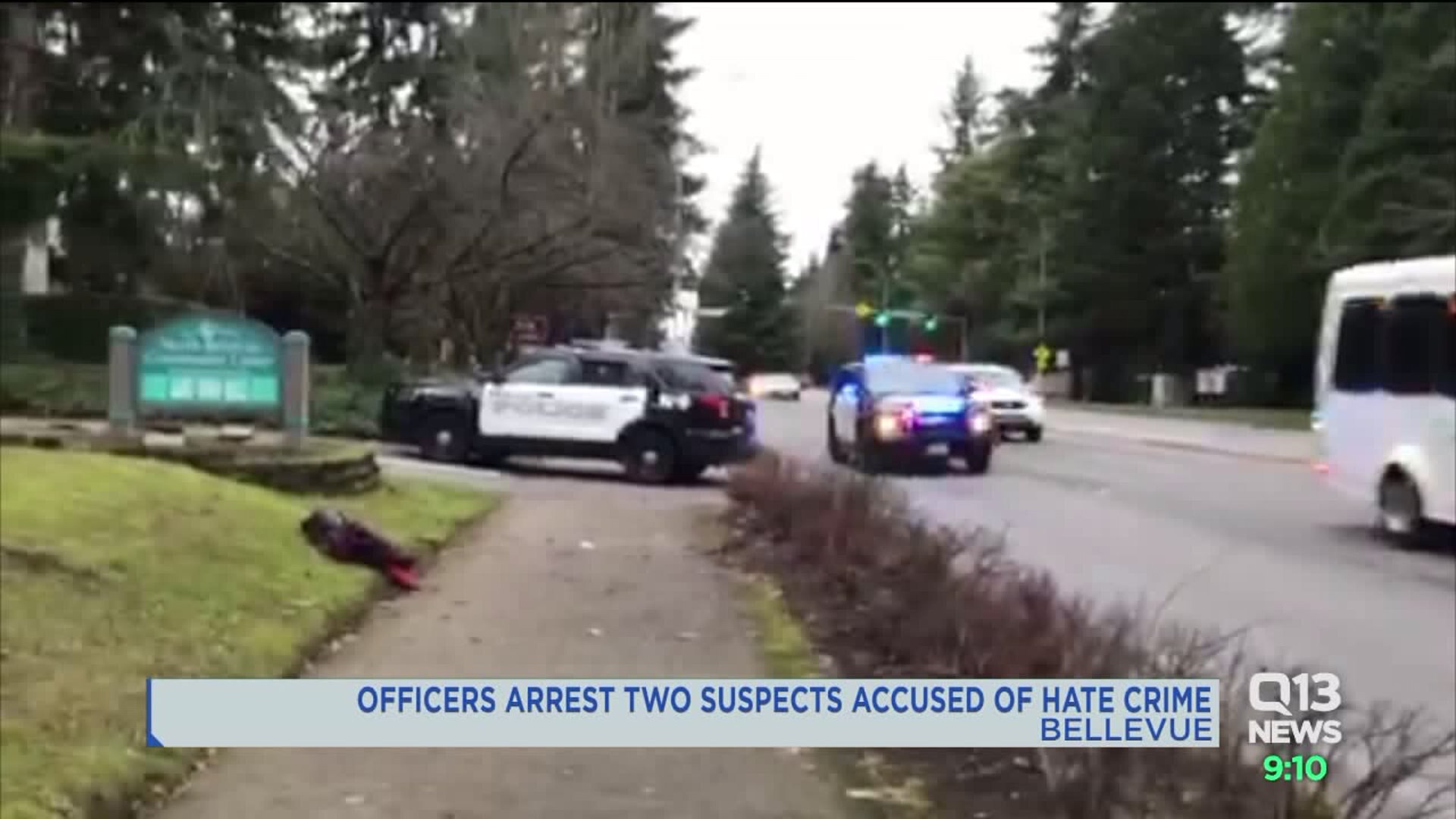 Two people accused of hate crime in Bellevue