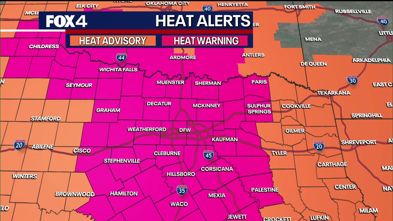 Dallas weather: August 23 morning forecast