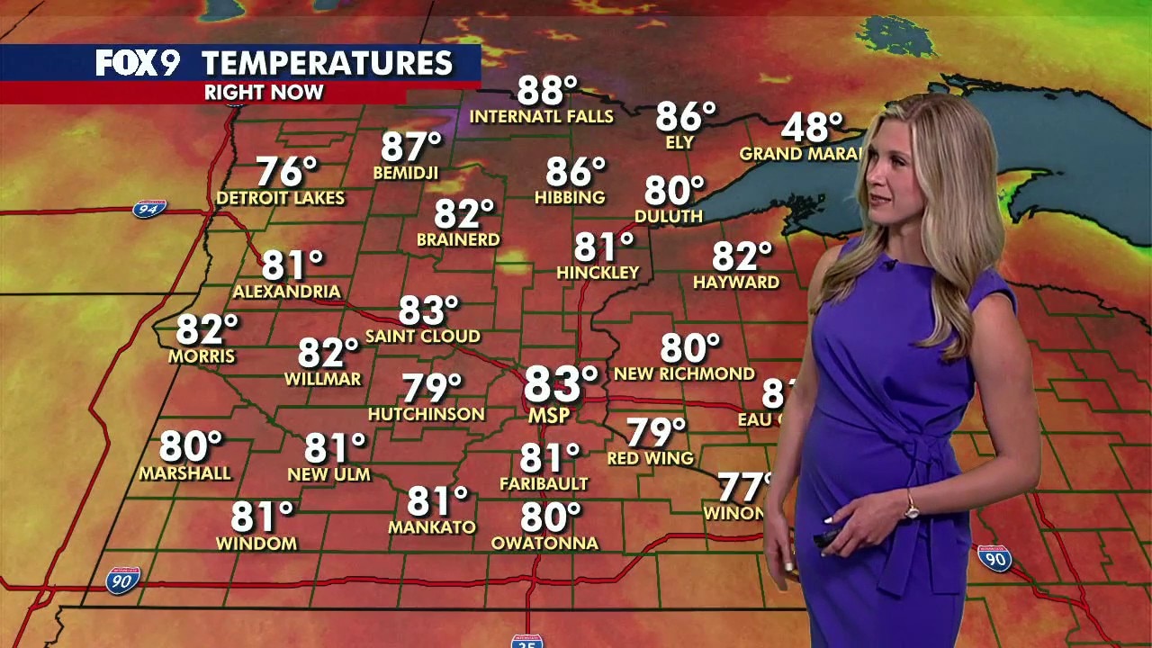 MN weather: Fine Friday moves to cloudy but warm Saturday