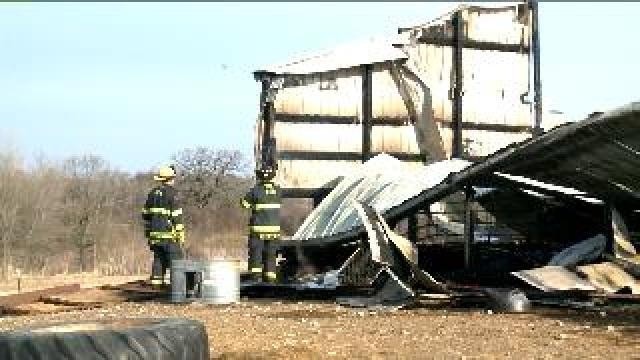 Fire in Whitewater, large loss of animals