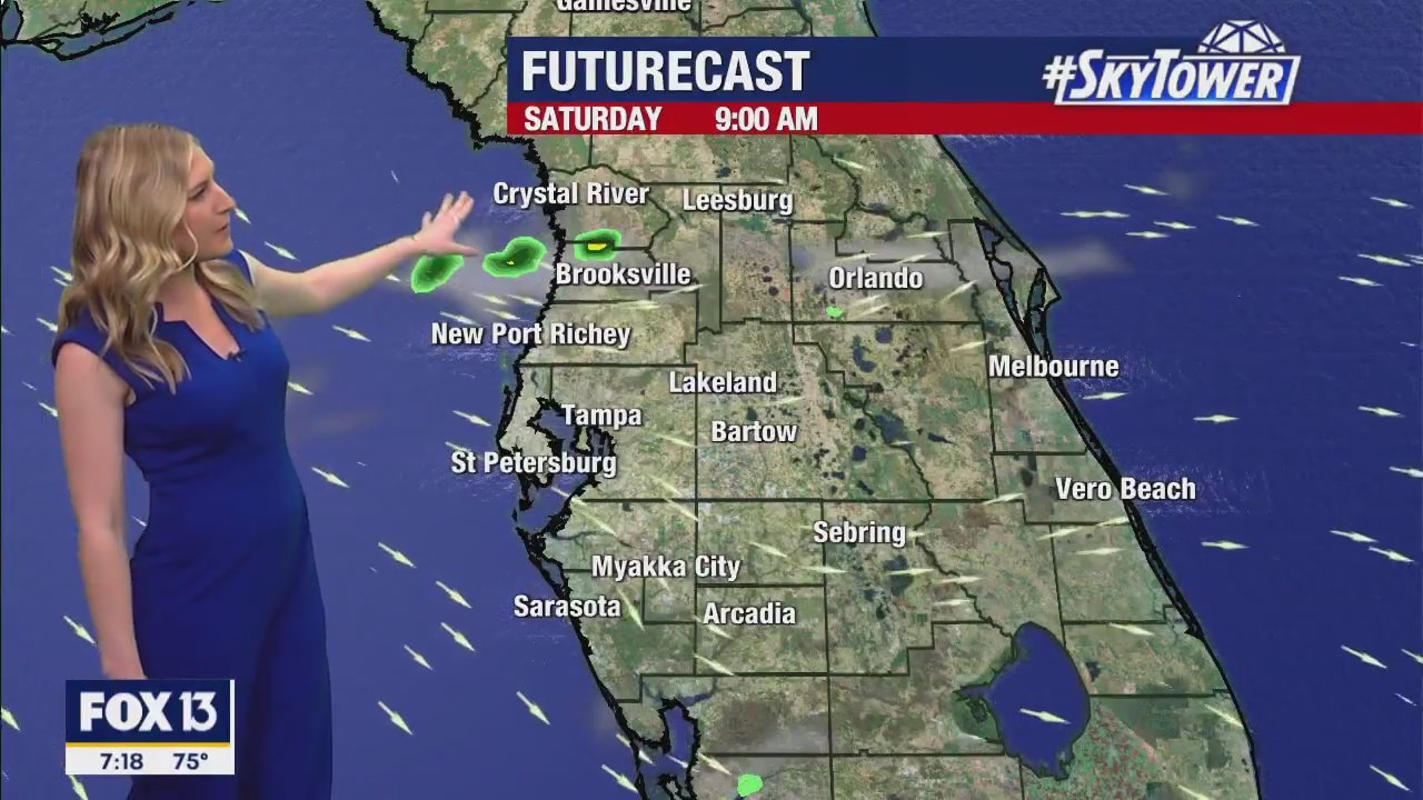 Good Day Tampa Bay Saturday morning forecast