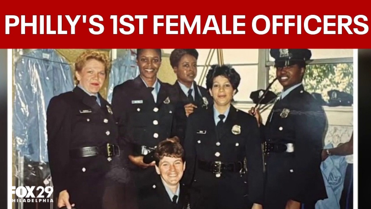 Philadelphia honors first 100 female patrol officers