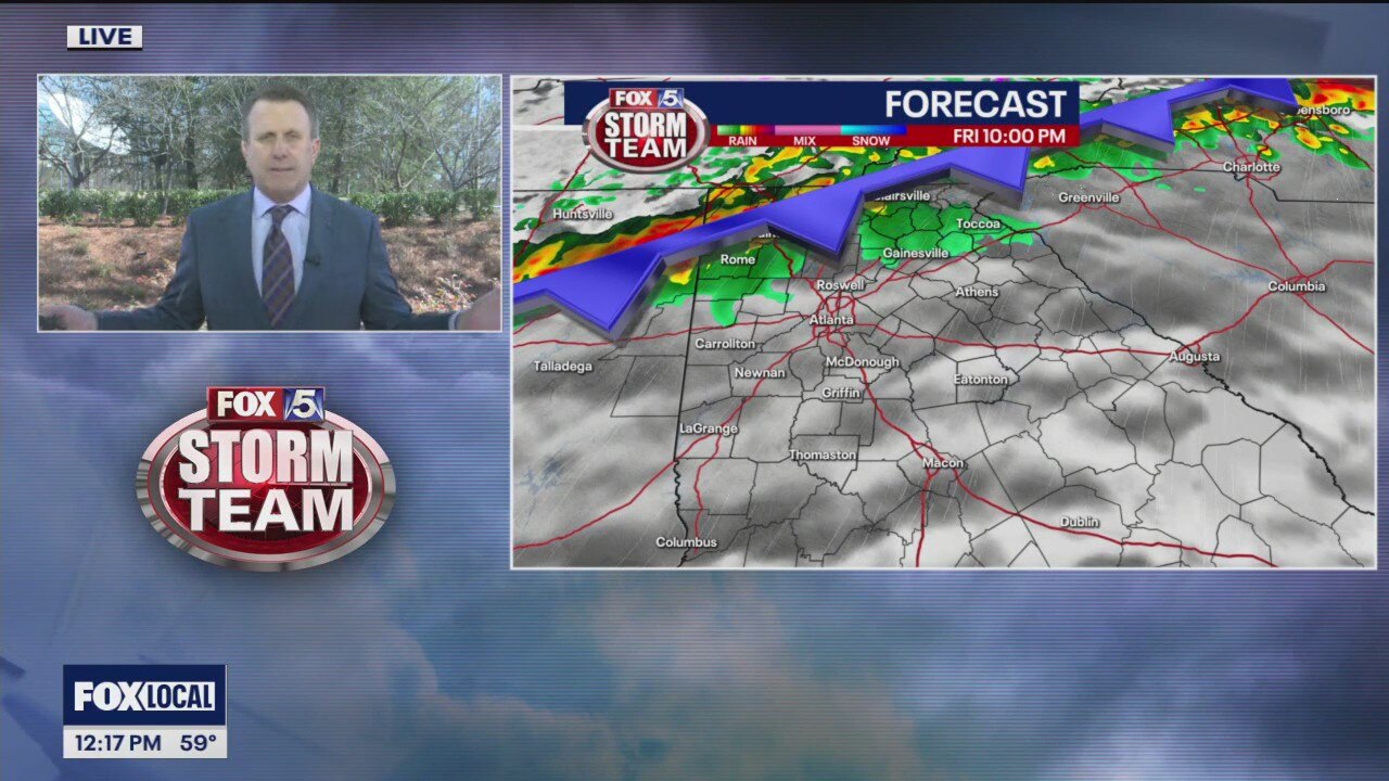 Wednesday midday weather forecast