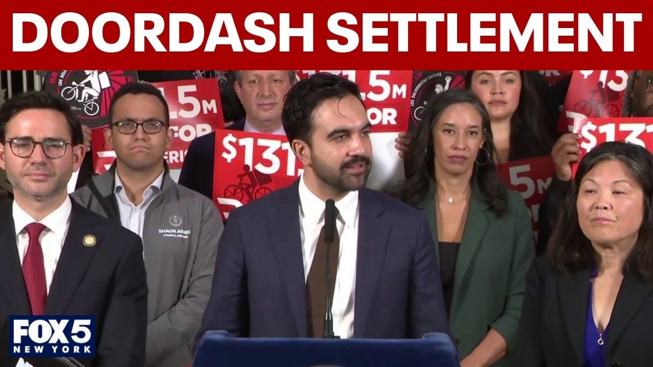 Mamdani announces historic DoorDash settlement