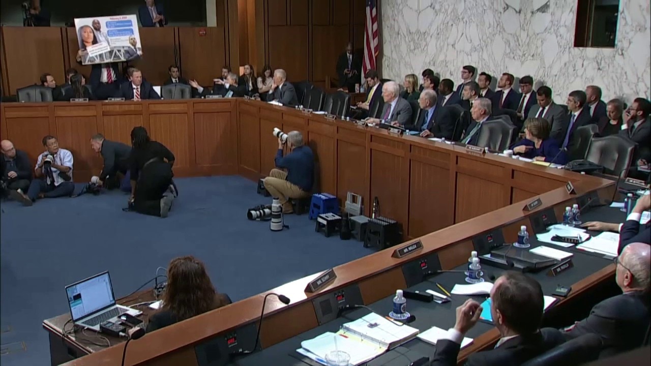 Sen. Eric Schmitt questioning former prosecutor Jack Smith