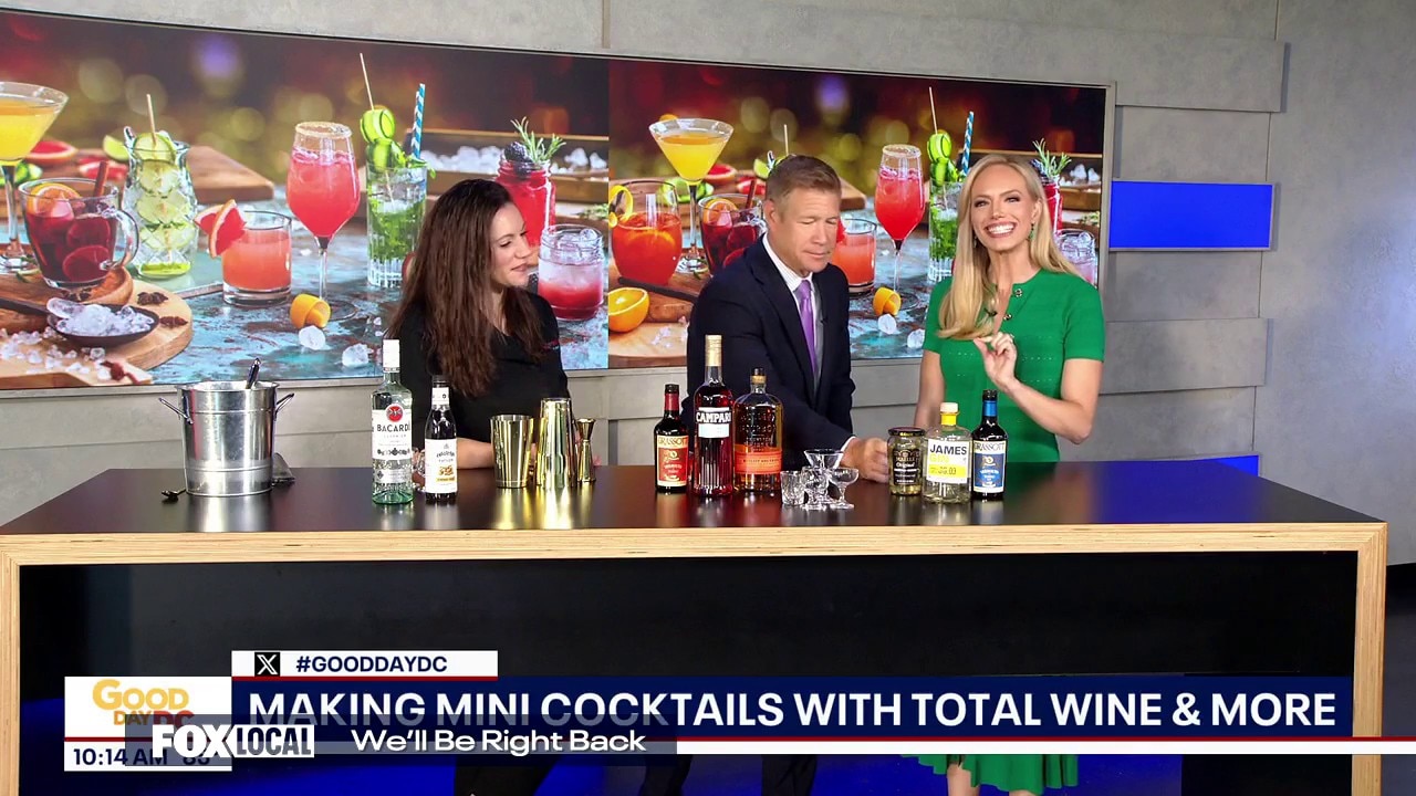 Mini cocktails with Total Wine & More