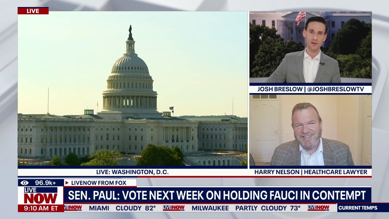 Paul: Vote next week on holding Dr. Fauci in contempt
