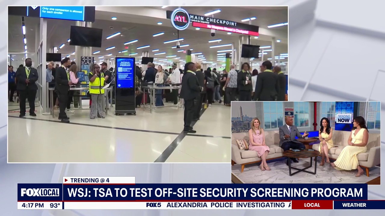 TSA to test off-site security screenings