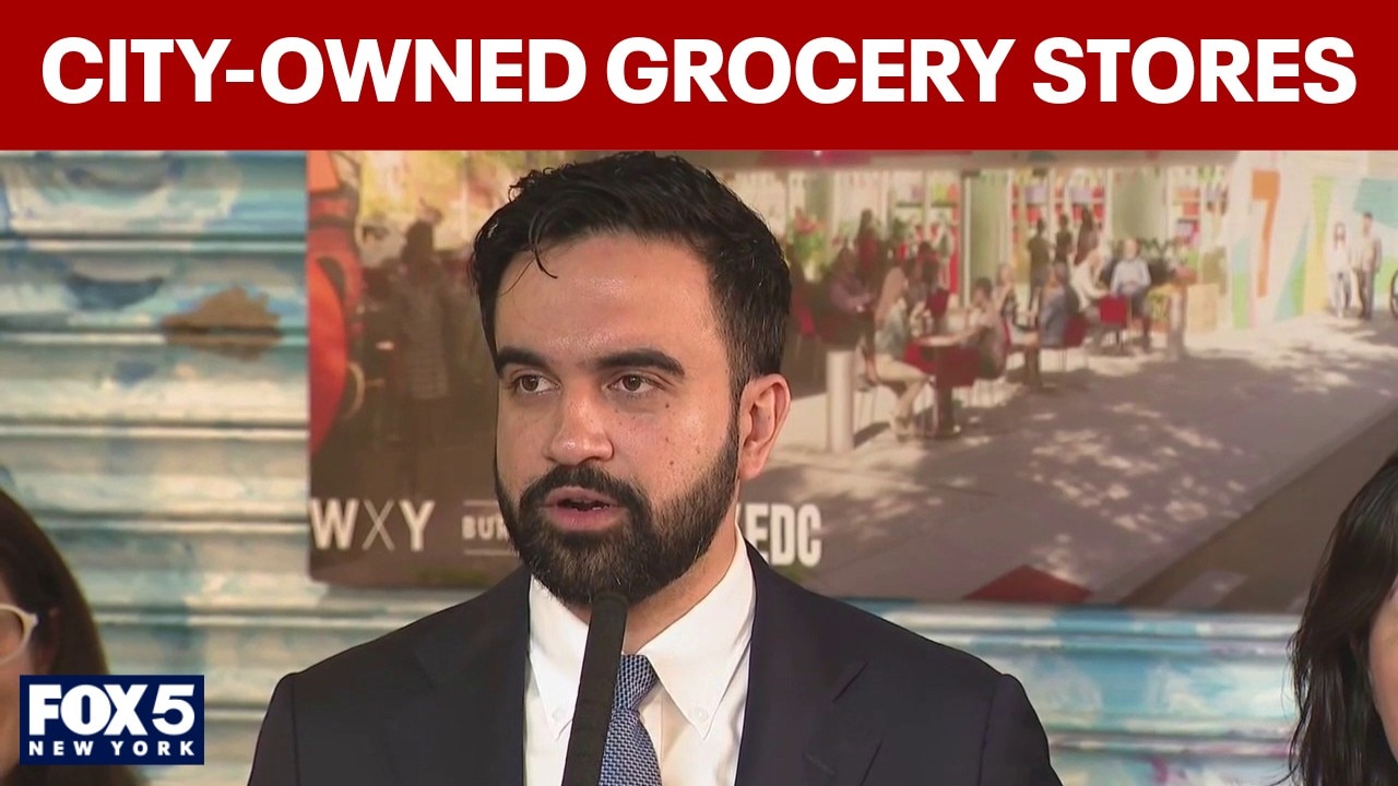 Mamdani announcement on city-run grocery stores
