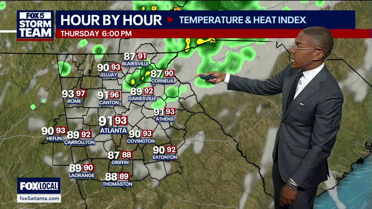Tuesday evening weather forecast 