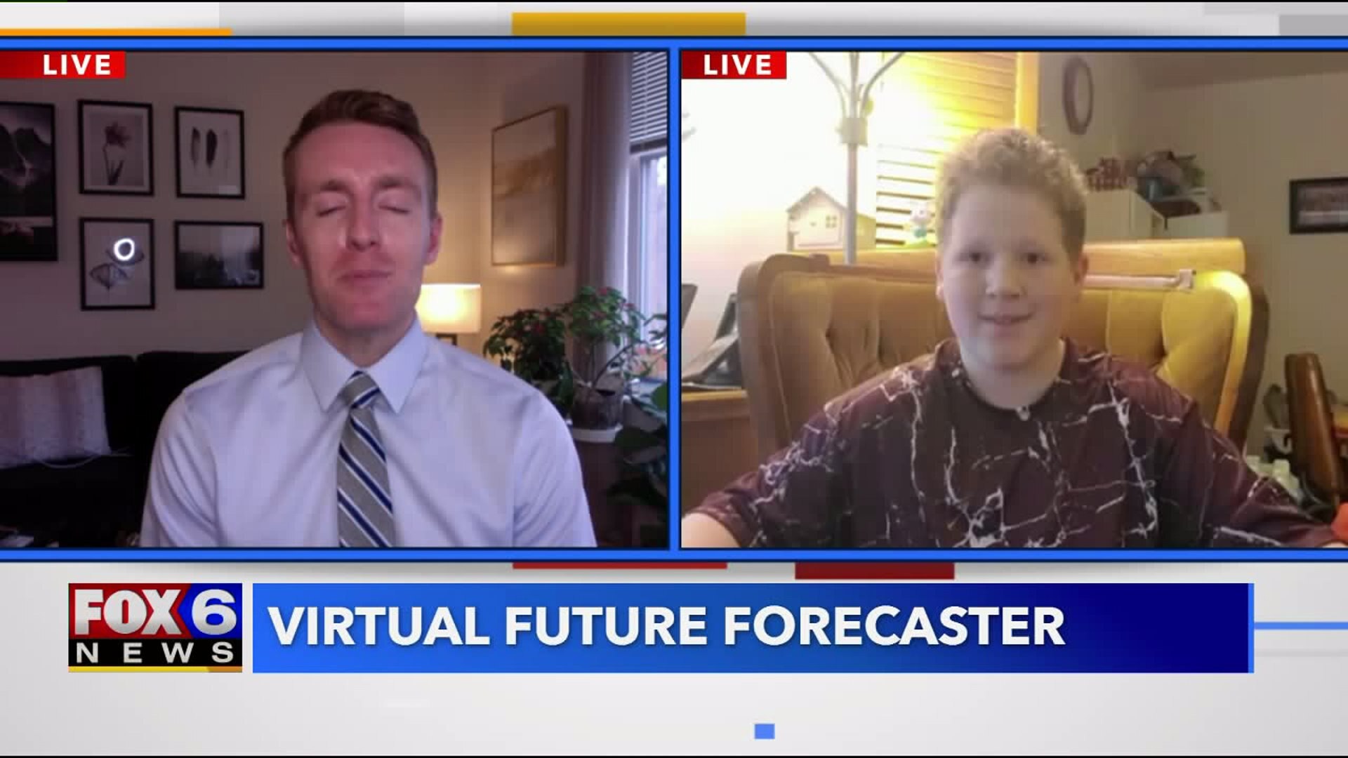 Tyler talks about the weather