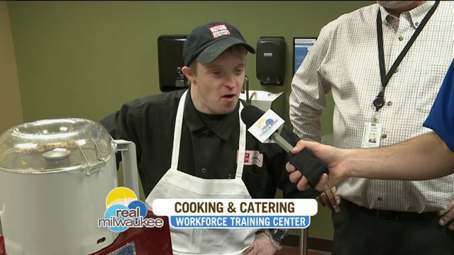 Chip learns how they train people for catering jobs