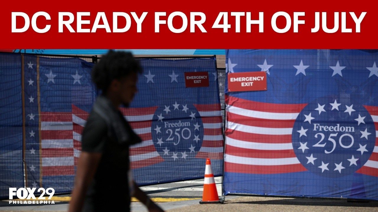 Washington D.C. ready to celebrate 4th of July amid extreme heat