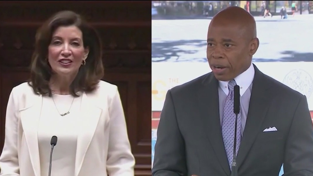 Adams, Hochul still at odds over migrant crisis